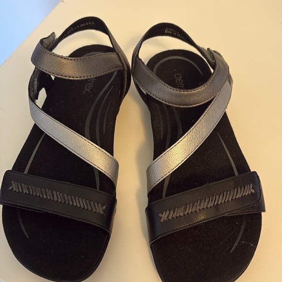 Aetrex Women's Gabby Adjustable Quarter Strap Sandal EUC SZ: 5 - Picture 1 of 6